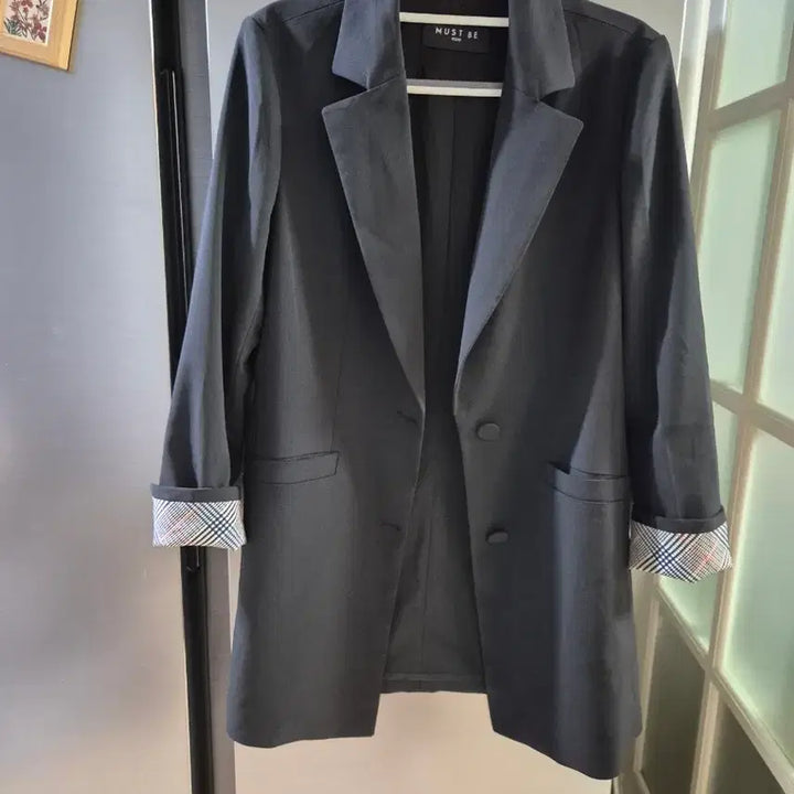 [BUNJANG] MUST BE Long Blazer / [새상품]MUST BE 머스트비 롱 블레이저 (66반까지)