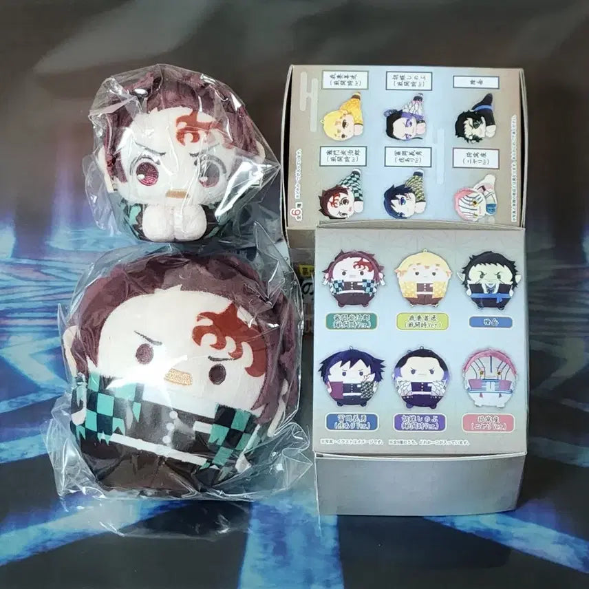 [BUNJANG] Demon Slayer Kamado Tanjiro Plush Bundle Set / 귀멸의 칼날 카마도 탄지로 후와코로링+허그캬라 누이 피규어 일괄