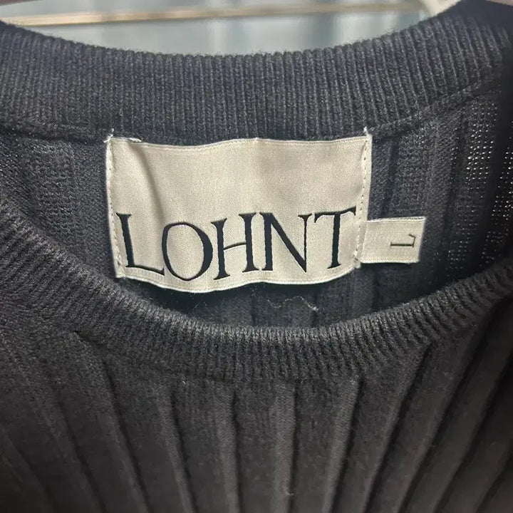 [SOLD OUT] 론트 415 골지 라운드 반팔 티셔츠 (L)