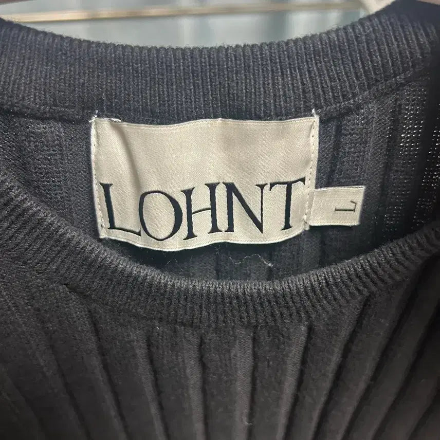 [SOLD OUT] 론트 415 골지 라운드 반팔 티셔츠 (L)