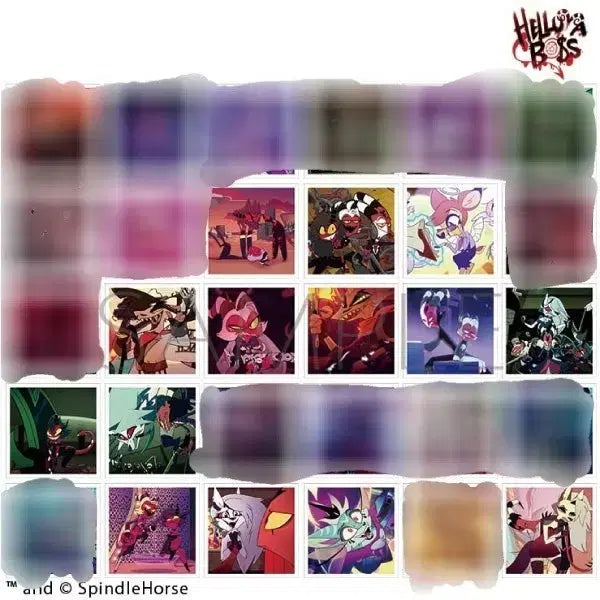 [BUNJANG] Helluva Boss Square Photo Card Vol. 1 Bundle Set / 비현물)헬루바보스 스퀘어 사진 카드 Vol. 1 일괄판매합니다