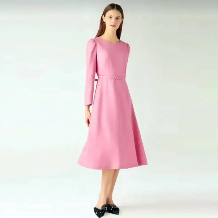 [BUNJANG] It Michaa Feminine Heart Neck Dress / 잇미샤(it michaa) 페미닌 하트넥 원피스 55 새상품