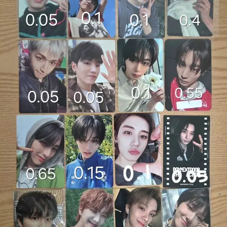 [BUNJANG] BOYNEXTDOOR Member Photocard Bundle Set / (포카마켓 가격) 보넥도 포토카드 성호 리우 재현 태산 이한 운학 양도