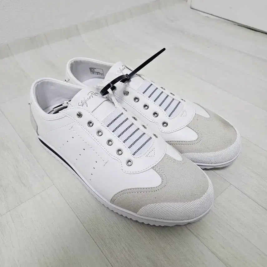[BUNJANG] Stefano Rossi White Sneakers 280 / 스테파노로씨 280