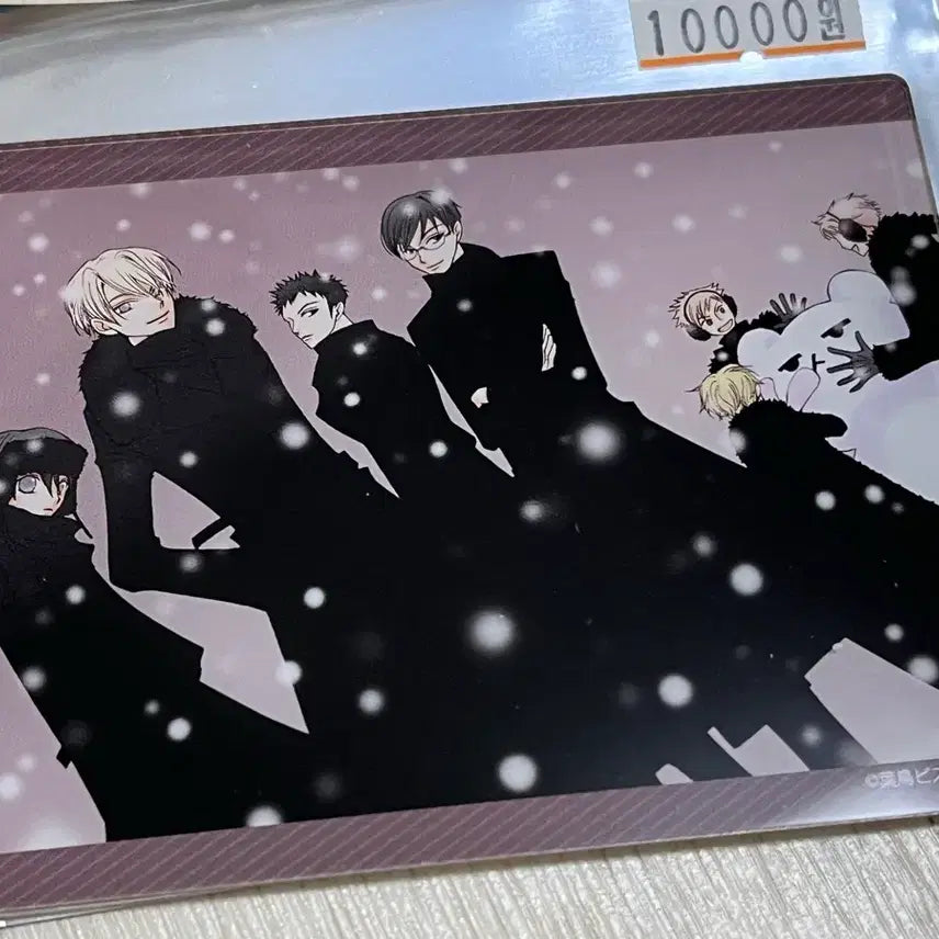 [BUNJANG] Ouran High School Host Club Acrylic Card Original Illustration / 운포0.9) 오란고교 호스트부 아크릴카드 아크릴 원화