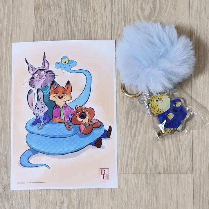 [BUNJANG] Zootopia Japanese POB Bundle Set / 일괄) 주토피아 일본 특전 닉 주디 게리 포함 엽서, 클로하우저 키링