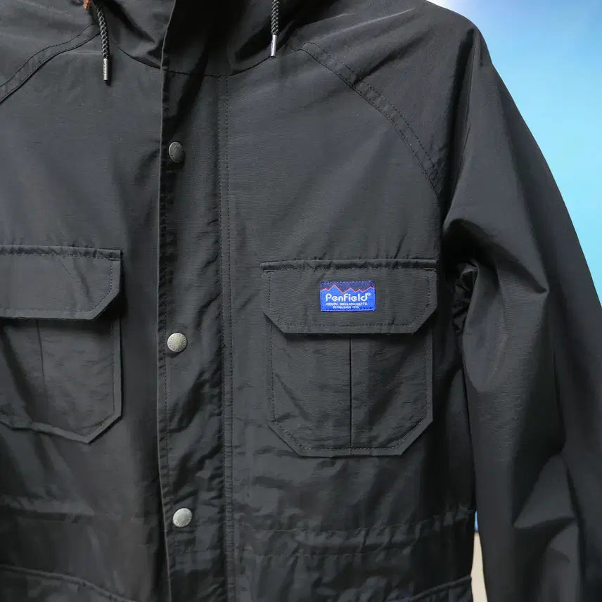 [SOLD OUT] 펜필드 60 40 원단 필드 자켓 깔끔한 블랙 한 벌