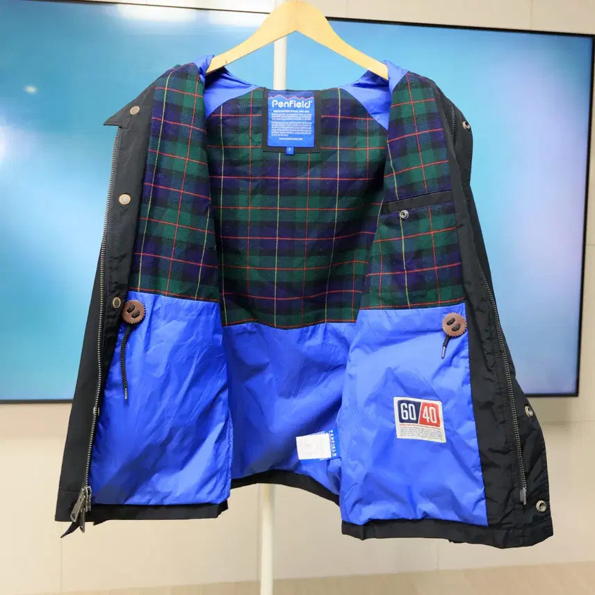 [SOLD OUT] 펜필드 60 40 원단 필드 자켓 깔끔한 블랙 한 벌