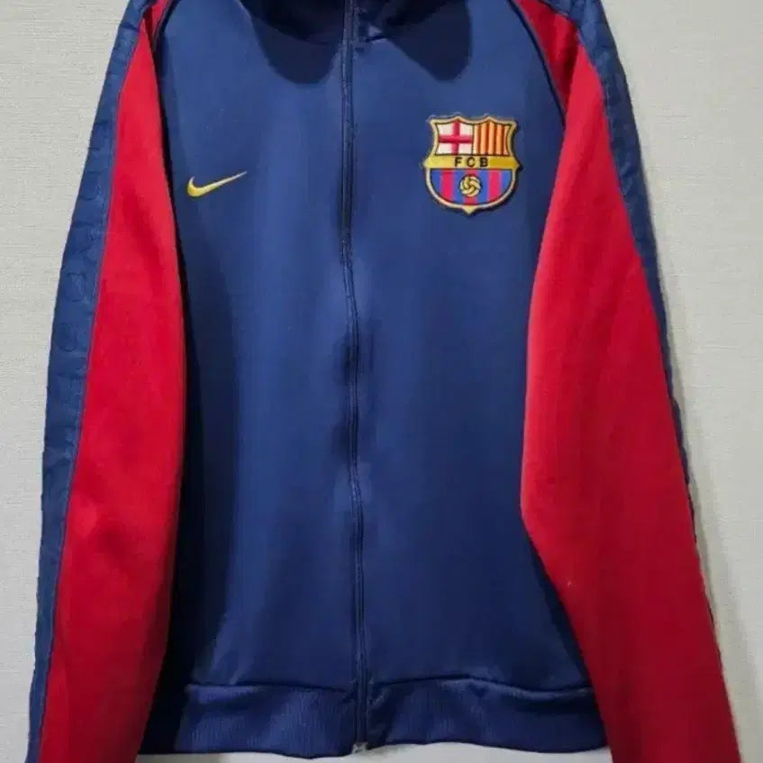 [BUNJANG] Nike Barcelona FC Track Top Jersey Zip-Up / 나이키 바르셀로나 FC 유니폼 트랙탑 져지집업 105~110