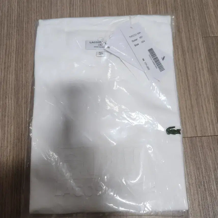 [SOLD OUT] (정품) 라코스테 X 원피스 반팔티 화이트 4 새제품