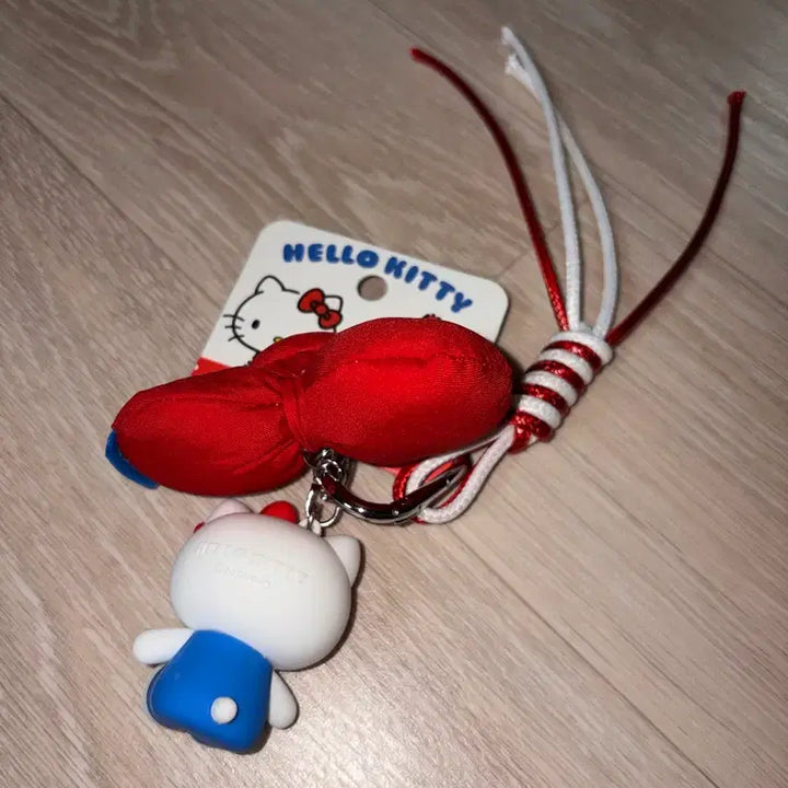 [BUNJANG] Hello Kitty Ribbon Keyring Doll Strap / 헬로키티 리본 키링 인형 스트랩(새상품)