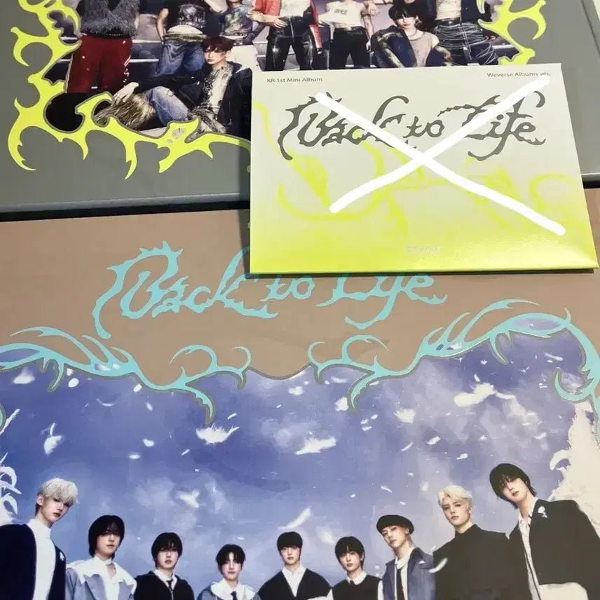 [BUNJANG] &amp;TEAM Back to the Album Bundle Set / 앤팀 백투라 개봉앨범 일괄