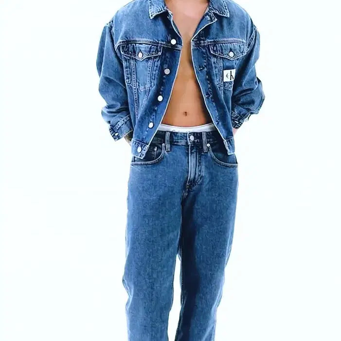 [BUNJANG] CK Calvin Klein Jeans Denim Shirt Jacket (M) / ck 켈빈클라인진 청자켓 데님셔츠자켓 m