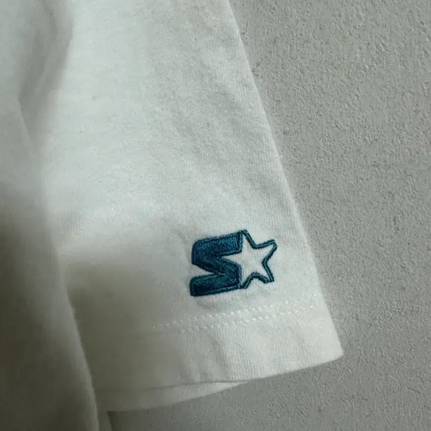 [BUNJANG] Starter Retriever Club White T-shirt / 스타터 리트리버클럽 반팔 티셔츠 화이트