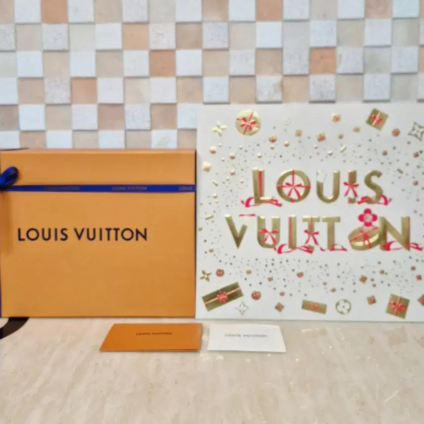 [BUNJANG] Louis Vuitton Box, Shopping Bag, Ribbon Full Set / [백화점정품]루이비통 박스+쇼핑백+리본 풀구성품,루이비통 지갑,루이비통