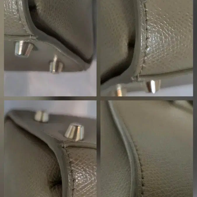 [BUNJANG] FURLA Metropolis Top Handle Tote Bag / FURLA 훌라 메트로폴리스  탑핸들 카키