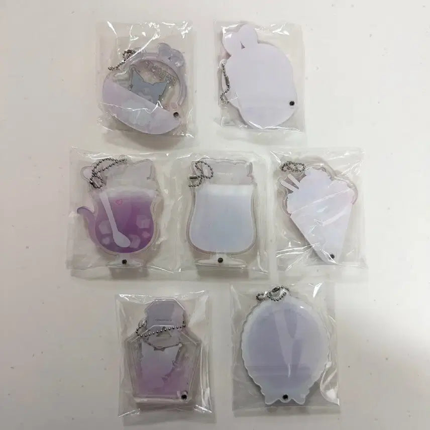 [SOLD OUT] 쿠로미 아크릴 키링 시크릿 커스텀 참 7개 일괄