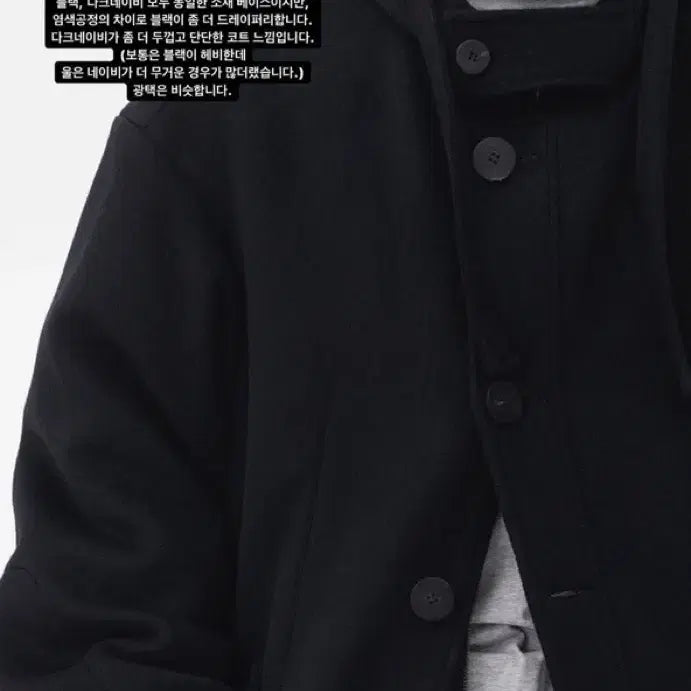 [BUNJANG] Polytelu Melton Wool Hooded Coat / [2] 폴리테루 멜튼울 후디드 코트
