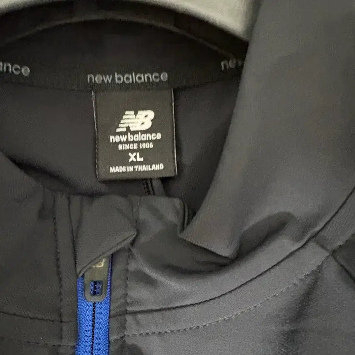 [BUNJANG] New Balance Windbreaker Jacket (Black) Spandex 28% - XL / 뉴발란스 블랙 바람막이 자켓 스판덱스28%