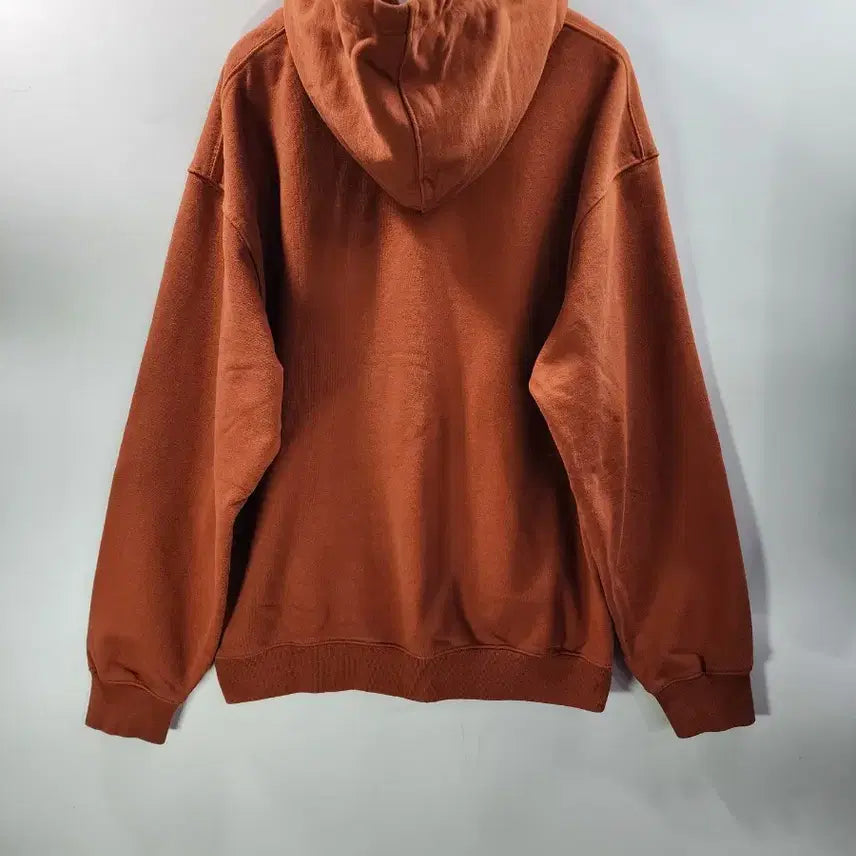 [BUNJANG] Espionage Emblem Embroidered Heavyweight Hoodie Terracotta / [L] 에스피오나지 앰블럼 자수 헤비웨이트 후드티 테라코타 3.9