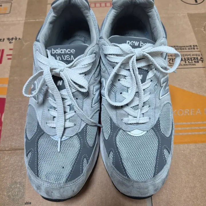 [BUNJANG] New Balance 993 Gray Sneakers / 뉴발란스 993 그레이 295사이즈 D