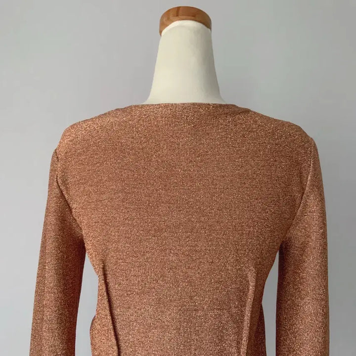 [BUNJANG] Chloé Bronze Knit Top / 끌로에 브론즈 니트 상의 82사이즈