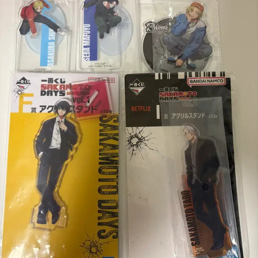 [SOLD OUT] 사카모토데이즈 제일복권 아크릴스탠드 일괄