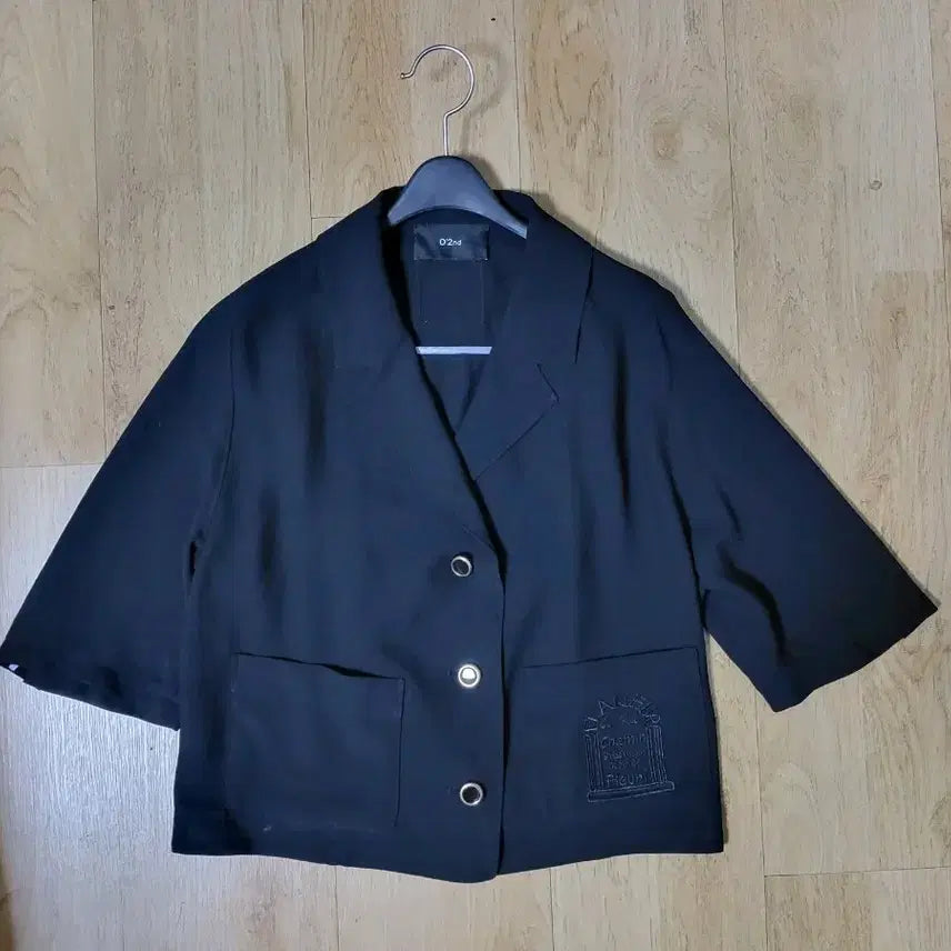 [BUNJANG] O.Z.O.C 2023 Black Short Sleeve Jacket / 오즈세컨(2023) 반팔자켓 팔아요