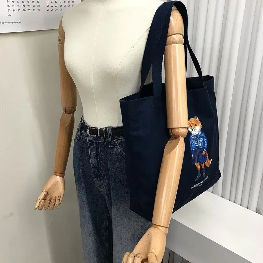 [BUNJANG] Maison Kitsune Fox Eco Bag / 메종키츠네 폭스 에코백 가방