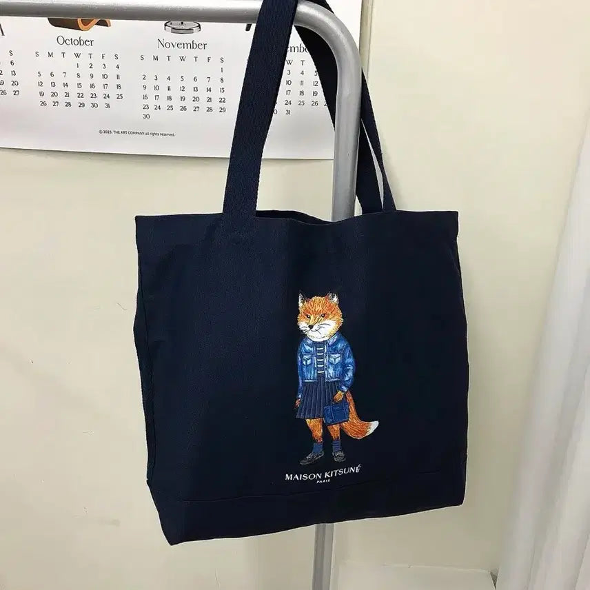 [BUNJANG] Maison Kitsune Fox Eco Bag / 메종키츠네 폭스 에코백 가방