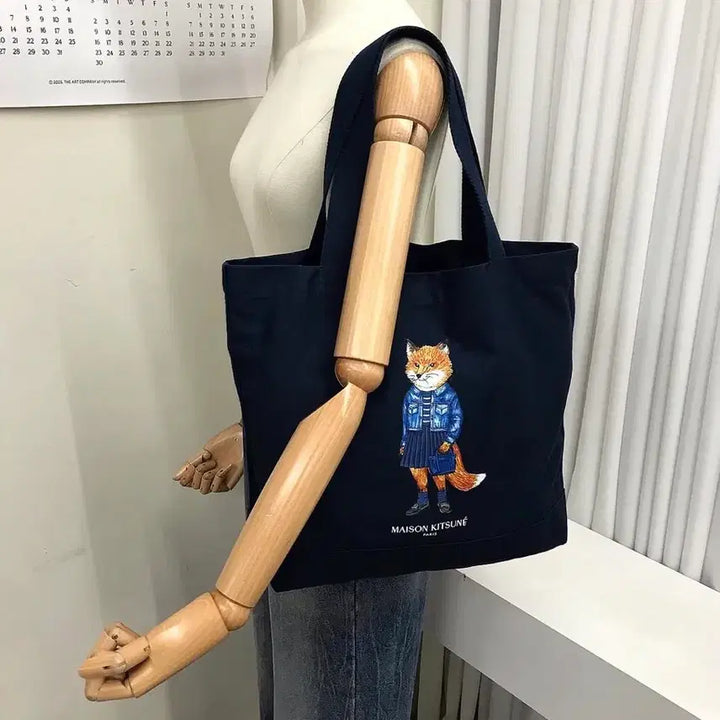 [BUNJANG] Maison Kitsune Fox Eco Bag / 메종키츠네 폭스 에코백 가방