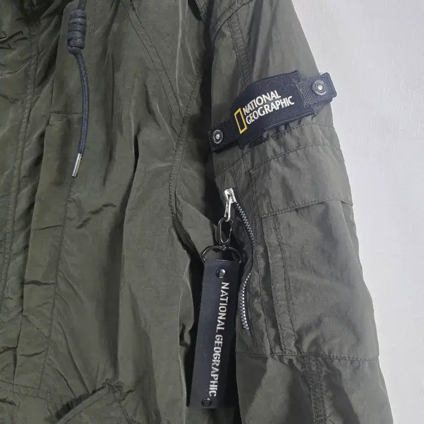 [SOLD OUT] 내셔널지오그래픽 카키색 야상 점퍼 XL