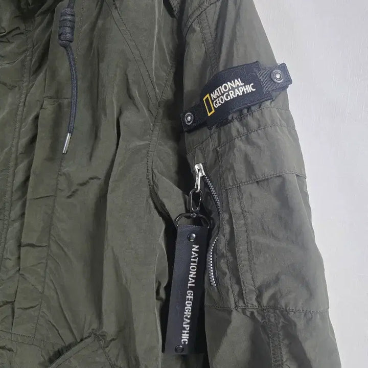[SOLD OUT] 내셔널지오그래픽 카키색 야상 점퍼 XL