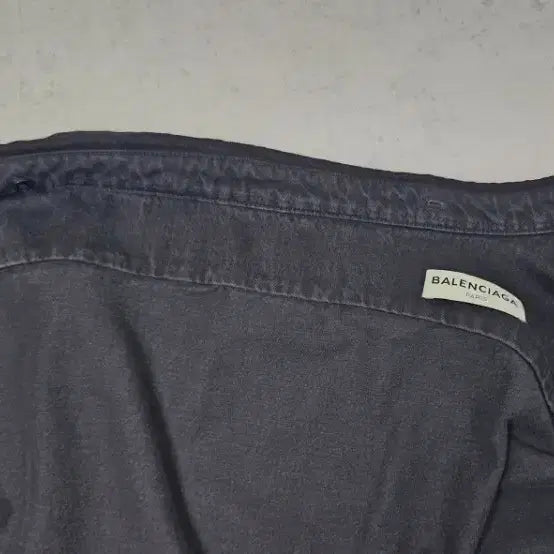 [BUNJANG] Balenciaga Oversized Denim Shirt / 정품 발렌시아가 오버핏 데님 셔츠 38(66)
