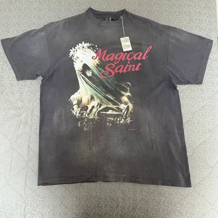 [BUNJANG] Saint Michael Marilyn Manson T-Shirt / 세인트 미카엘 마릴린 멘슨 티셔츠