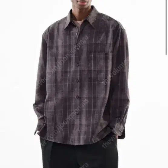 [BUNJANG] Uniqlo U Flannel Check Shirt XL / 유니클로u 플란넬 체크셔츠 xl