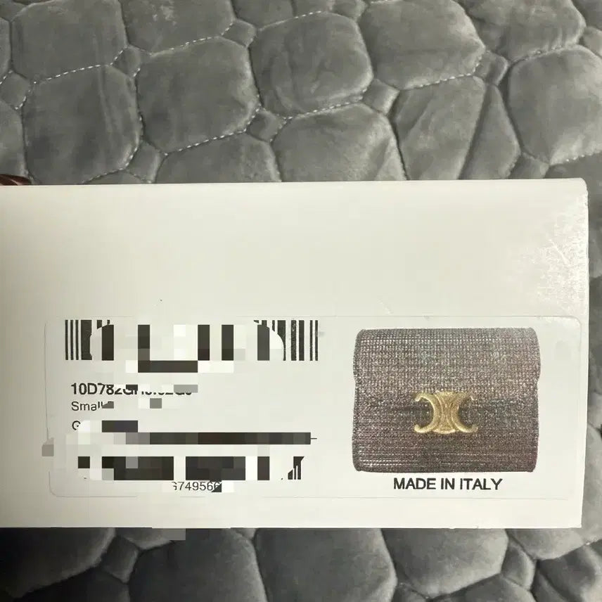 [BUNJANG] Celine Small Flap Wallet Gold Glitter / 셀린느 스몰 플랩 반지갑 금색 글리터