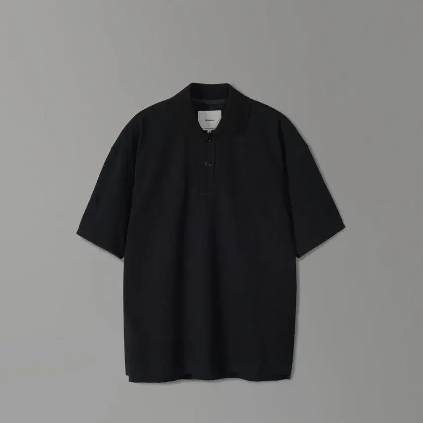 [SOLD OUT] 인더로우 피케 폴로 티셔츠 블랙 2