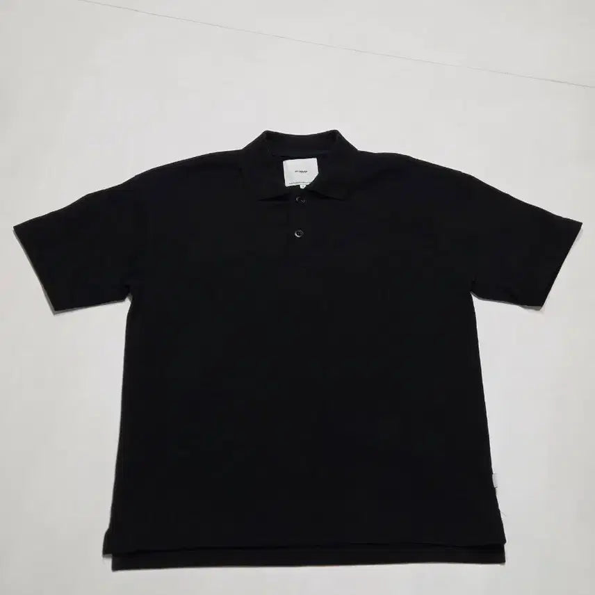 [SOLD OUT] 인더로우 피케 폴로 티셔츠 블랙 2
