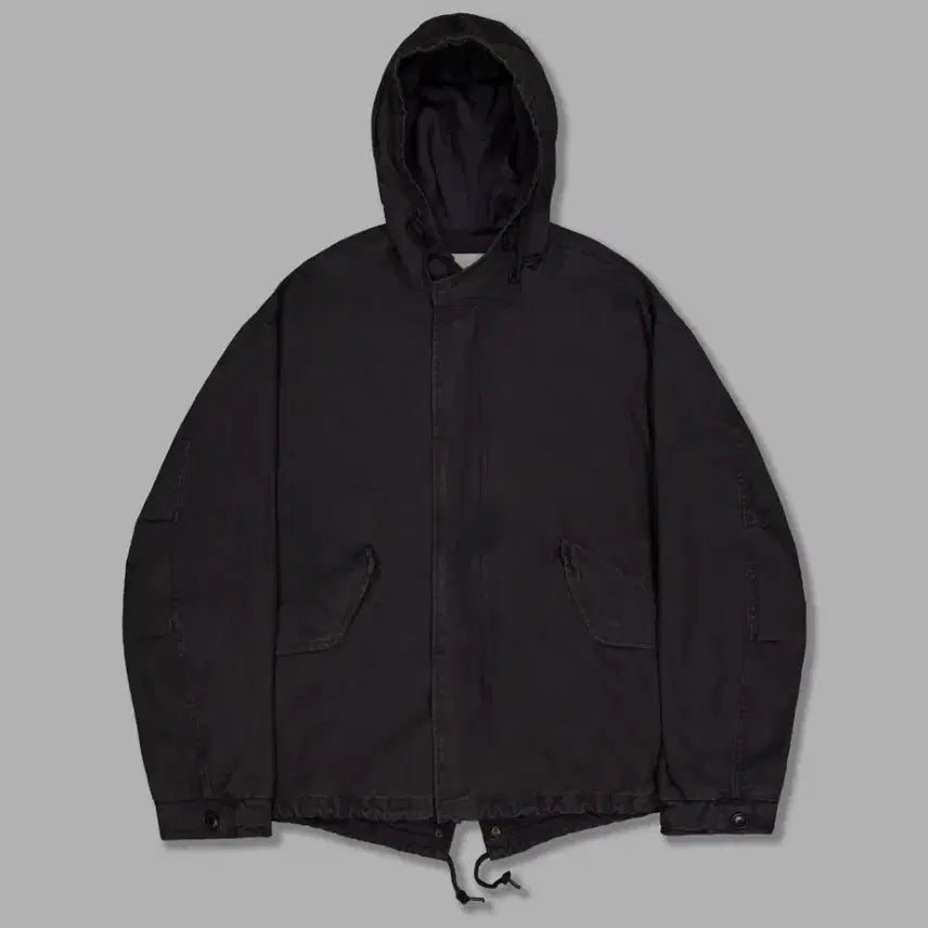 [BUNJANG] Perren M51 Short Parka Charcoal / 퍼렌 M51 숏 야상 파카 차콜 1