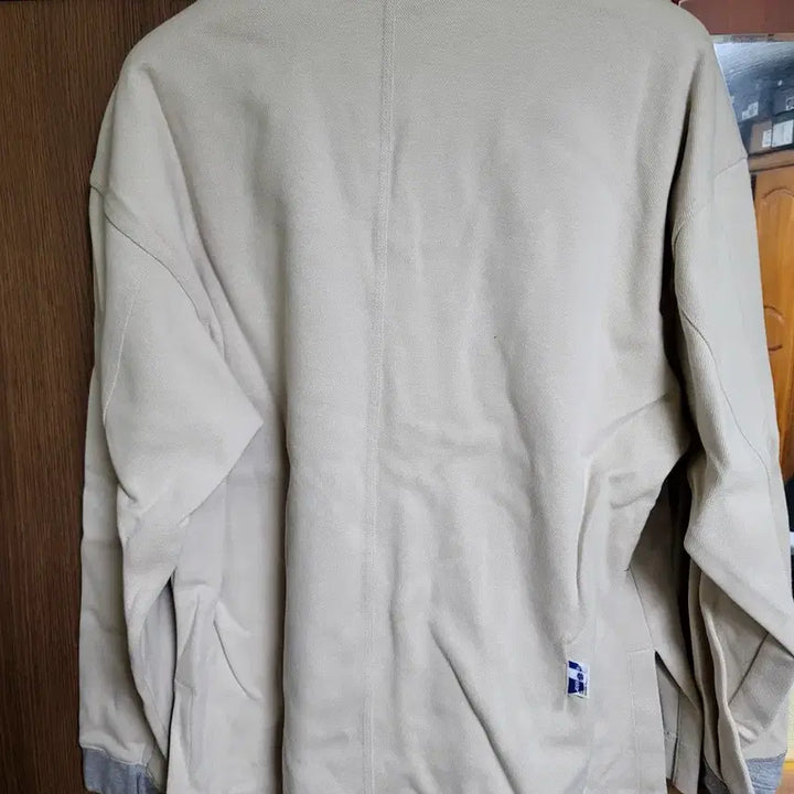 [BUNJANG] Ader Error Beige Long Sleeve Sweatshirt A1 / 아더에러 베이지 롱슬리브 스웻 A1