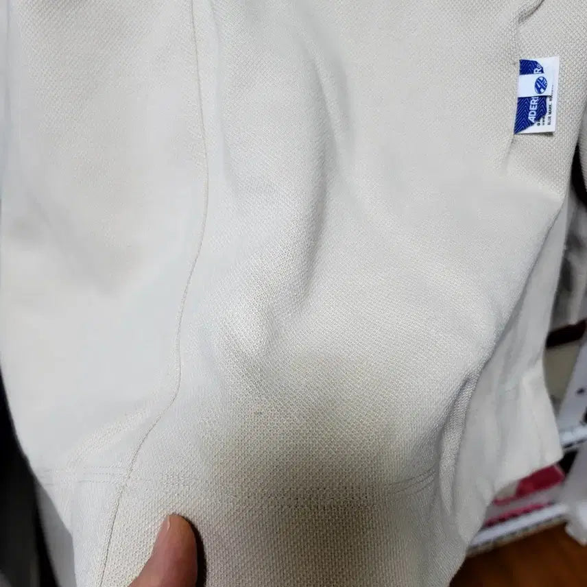 [BUNJANG] Ader Error Beige Long Sleeve Sweatshirt A1 / 아더에러 베이지 롱슬리브 스웻 A1