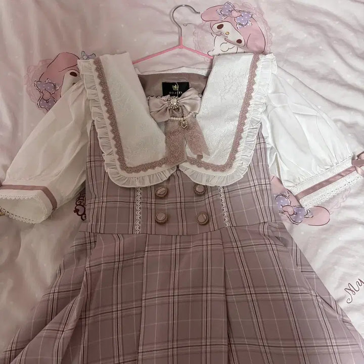 [BUNJANG] ROJITA Sailor Short Sleeve Dress / 급전) 양산형 로지타 ROJITA 반팔 원피스 판매합니다!