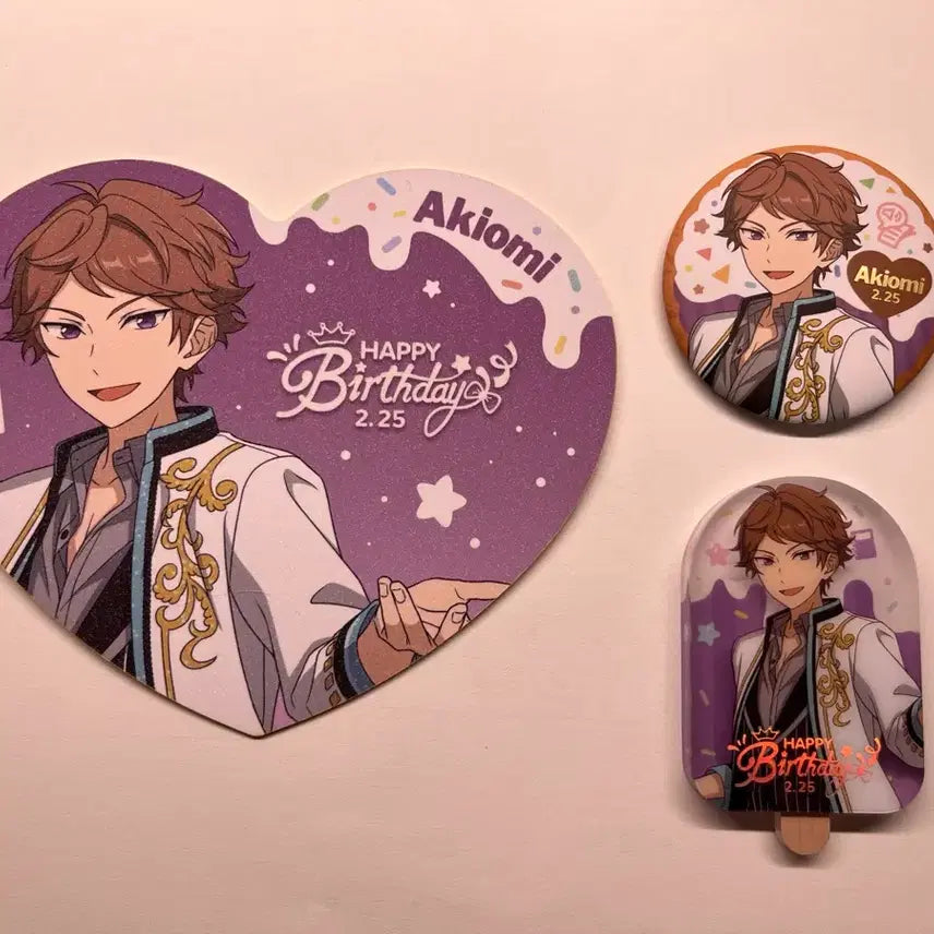 [BUNJANG] Kunugi Akiumi Chinese Star 2022 Birthday Goods Set / 쿠누기 아키오미 중스타 2022 생일 굿즈 3종 세트