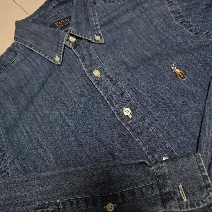 [SOLD OUT] 폴로 랄프로렌 데님 셔츠 남방Sp사이즈