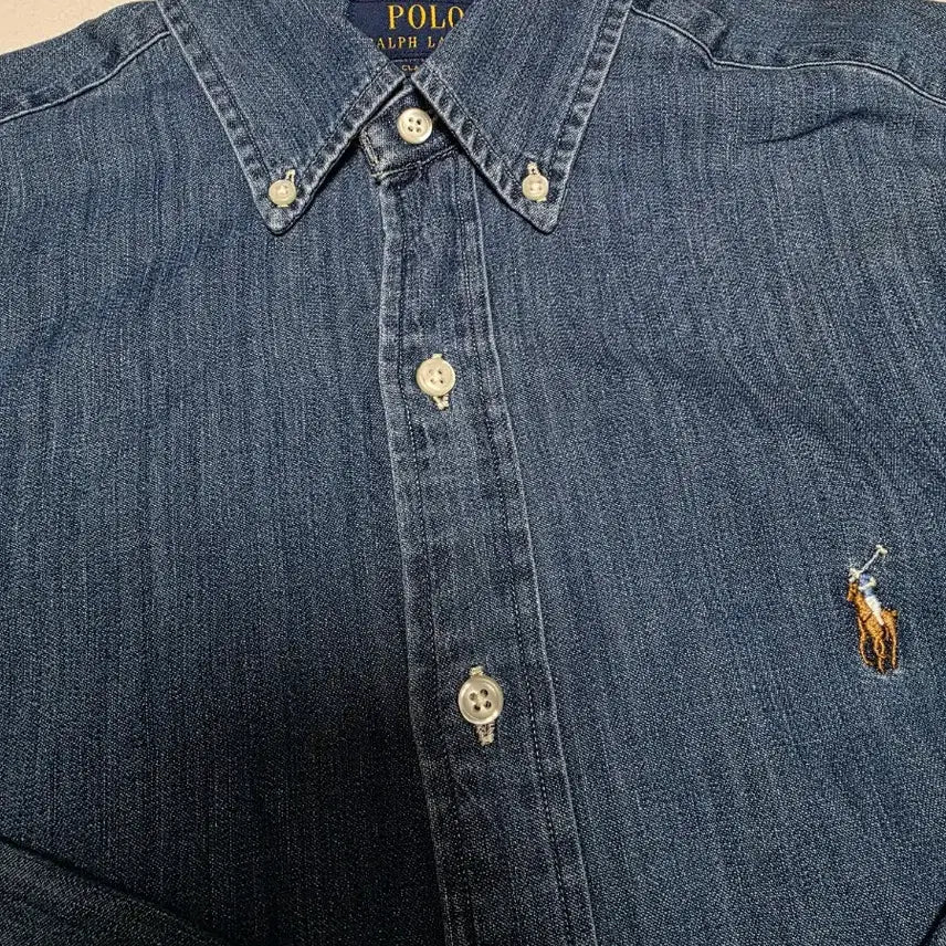 [SOLD OUT] 폴로 랄프로렌 데님 셔츠 남방Sp사이즈