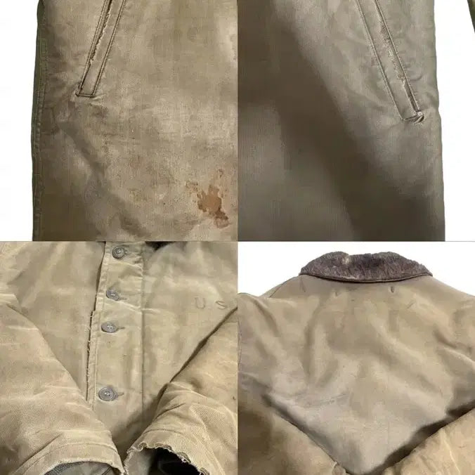 [BUNJANG] USN N-1 Deck Jacket, Size 38 / 오리지널 USN 1-N 덱 자켓 38
