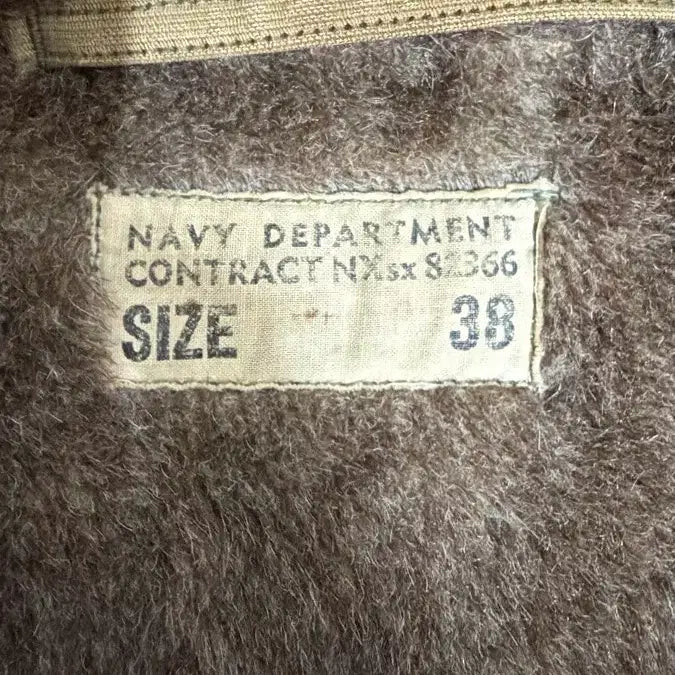 [BUNJANG] USN N-1 Deck Jacket, Size 38 / 오리지널 USN 1-N 덱 자켓 38