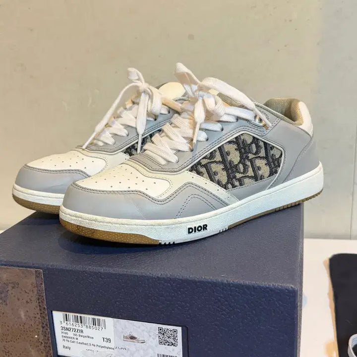 [BUNJANG] Dior Oblique B27 Low Top Sneakers / [39/정품] 디올 오블리크 B27 로우 탑 스니커즈 39 size