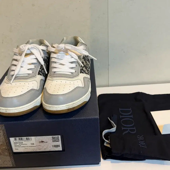 [BUNJANG] Dior Oblique B27 Low Top Sneakers / [39/정품] 디올 오블리크 B27 로우 탑 스니커즈 39 size